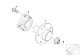 Diagram for 2004 BMW 745Li Wheel Hub - 33416753100