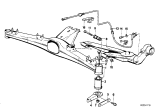 Diagram for BMW 318i Axle Beam - 33311135456