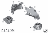 Diagram for BMW 340i Motor And Transmission Mount - 22116859012