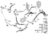 Diagram for BMW 740Ld xDrive Power Steering Hose - 32416778503