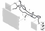 Diagram for BMW M850i xDrive Gran Coupe Cooling Hose - 17129487613