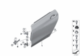 Diagram for BMW 640i xDrive Gran Turismo Door Check - 51227392319