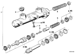 Diagram for 1978 BMW 733i Master Cylinder Repair Kit - 34311151758