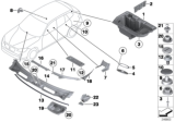 Diagram for 2014 BMW X1 Weather Strip - 51762993023