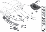 Diagram for 2015 BMW X1 Weather Strip - 51762993023