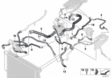 Diagram for BMW 530e Cooling Hose - 17128602619