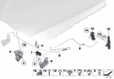 Diagram for 2011 BMW 328i xDrive Hood Latch - 51237241663