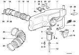 Diagram for 1991 BMW M5 PCV Valve Hose - 11151312861