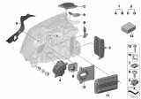 Diagram for 2016 BMW X3 Light Control Module - 63117440883