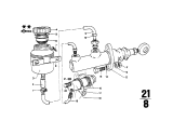 Diagram for BMW 2000 Clutch Slave Cylinder - 21521102061