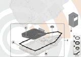 Diagram for 2000 BMW 750iL Automatic Transmission Filter - 24152333919