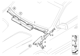 Diagram for 2005 BMW X3 Fender Splash Shield - 51713402958