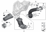 Diagram for 2019 BMW Z4 Air Intake Coupling - 13718681572