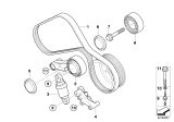 Diagram for 2008 BMW M3 Drive Belt - 11287838200