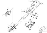 Diagram for 1996 BMW Z3 Steering Column Cover - 32311091698