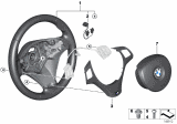 Diagram for BMW 335is Steering Wheel - 32307839114