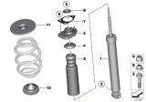 Diagram for 2011 BMW Z4 Shock Absorber - 33526784950