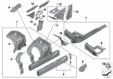 Diagram for BMW 840i xDrive Gran Coupe Engine Mount Bracket - 41007412934