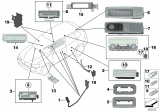 Diagram for 2011 BMW 323i Interior Light Bulb - 63316962011