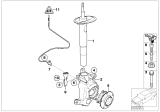 Diagram for BMW 745Li Shock Absorber - 31316786533