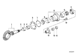 Diagram for BMW 318ti Pinion Bearing - 33121204305