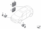 Diagram for 2017 BMW 530i xDrive Parking Assist Distance Sensor - 66209336908