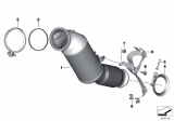 Diagram for BMW Z4 Catalytic Converter - 18328482648