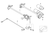 Diagram for 2006 BMW 325Ci Seat Motor - 52108240311