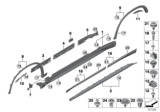 Diagram for BMW X1 Door Moldings - 51137352093