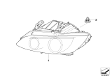 Diagram for 2007 BMW 328xi Headlight - 63117182518