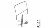 Diagram for BMW 760Li Window Regulator - 51357182615