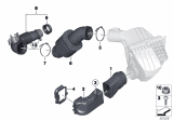 Diagram for BMW 528i Air Intake Coupling - 13717612094