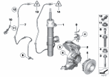 Diagram for BMW Z4 ABS Sensor - 34356784618