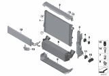 Diagram for 2018 BMW X5 Radiator - 17117646751