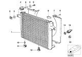 Diagram for BMW 325is Radiator - 17111468074