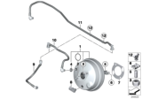 Diagram for BMW X3 Brake Booster Vacuum Hose - 11667602547
