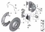 Diagram for 2010 BMW 335i xDrive Brake Caliper - 34116773201