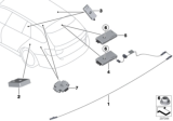 Diagram for BMW 330i xDrive Antenna - 65209230123