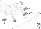 Diagram for 2014 BMW 328d xDrive Antenna - 65209230123