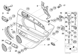 Diagram for 2002 BMW X5 Door Handle - 51428408625