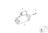 Diagram for BMW Starter Solenoid - 12417836450