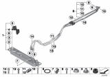 Diagram for 2013 BMW X5 Oil Cooler Hose - 17227628062