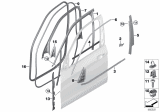 Diagram for 2016 BMW X5 Door Seal - 51337289609