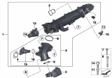 Diagram for BMW 740Ld xDrive Intake Manifold - 11617811909