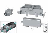 Diagram for 2017 BMW i8 Body Control Module - 66536821229