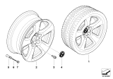 Diagram for 2004 BMW 525i Alloy Wheels - 36116777346