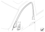 Diagram for BMW 335i xDrive Door Moldings - 51337120655