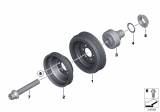 Diagram for BMW 328i GT xDrive Crankshaft Pulley - 11237624103