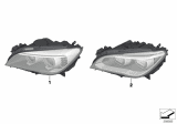 Diagram for 2015 BMW 740i Headlight - 63117348501