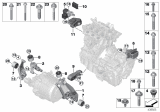 Diagram for 2016 BMW i8 Transfer Case Mount - 22316853451